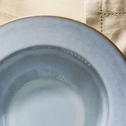 HOMLA Talerz Dunes Do Pasty Niebieski 27 Cm