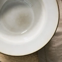 HOMLA Talerz Dunes Do Pasty Smietankowy 27 Cm