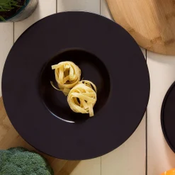 HOMLA Talerz Famelio Do Pasty Czarny 28 Cm