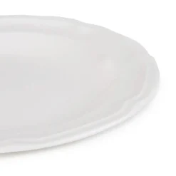 HOMLA Talerz Jasmine Gleboki Bialy 22 Cm