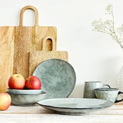 HOMLA Talerz Labarro Deserowy Szary 21Cm