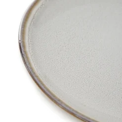 HOMLA Talerz Larisa Deserowy Smietankowy 21 Cm