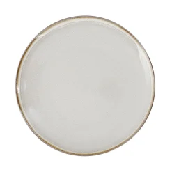 HOMLA Talerz Larisa Obiadowy Smietankowy 25 Cm