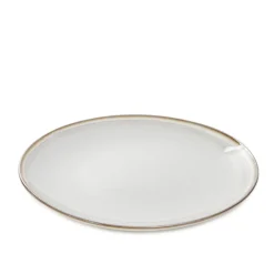 HOMLA Talerz Larisa Obiadowy Smietankowy 25 Cm