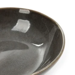 HOMLA Talerz Mystic Gleboki Szary 19 Cm
