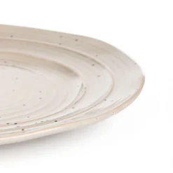 HOMLA Talerz Palmera Deserowy Bezowy 19 Cm