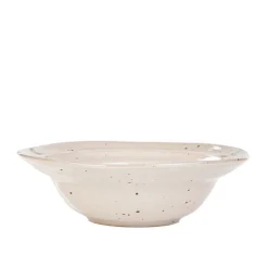 HOMLA Talerz Palmera Gleboki Bezowy 19 Cm