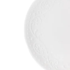 HOMLA Talerz Sylia Obiadowy Z Ornamentem 27 Cm