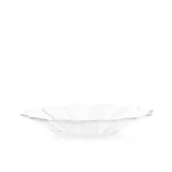 HOMLA Talerzyk Caren W Ksztalcie Kwiatka Transparentny 11 Cm