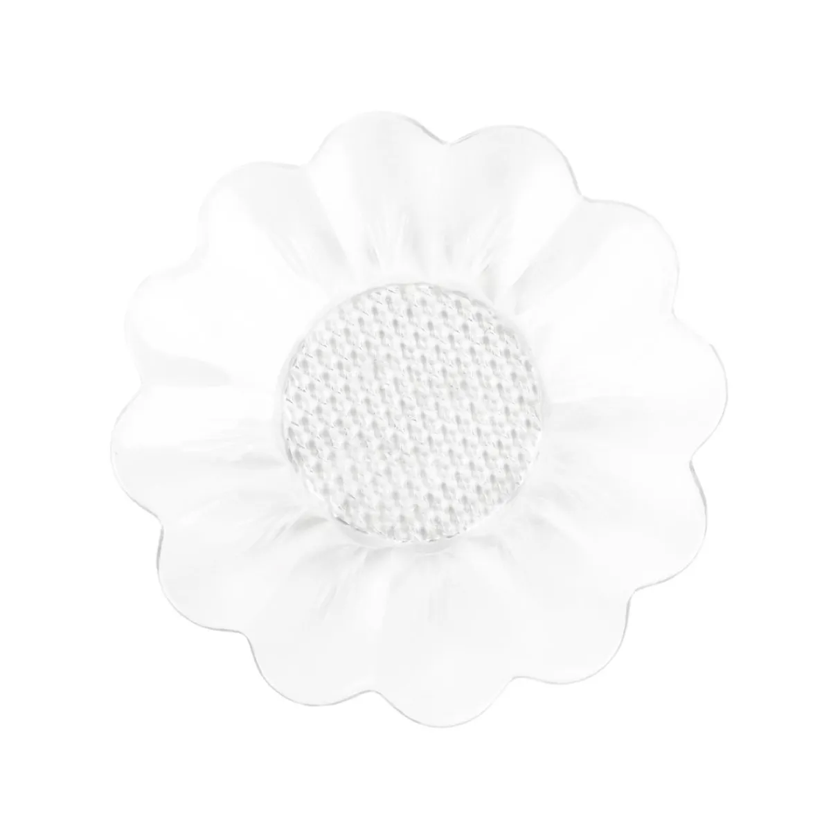 HOMLA Talerzyk Caren W Ksztalcie Kwiatka Transparentny 11 Cm