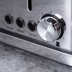 BERLINGER HAUS Toster Metallic Black 2-Kanapkowy 750-850 W