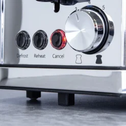 BERLINGER HAUS Toster Metallic Black 2-Kanapkowy 750-850 W