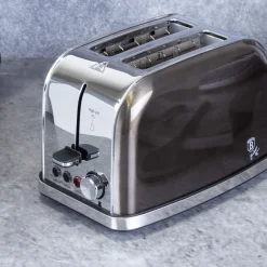 BERLINGER HAUS Toster Metallic Black 2-Kanapkowy 750-850 W