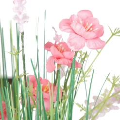 HOMLA Trawa Polly Z Rozowymi Kwiatuszkami 55 Cm