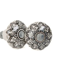 HOMLA Uchwyty Do Mebli Mulia Ceramiczne 4,4X4,4Cm