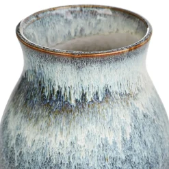 HOMLA Wazon Lave Ceramiczny Granatowy 16X16X18 Cm