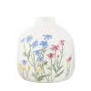 HOMLA Wazon Meadow W Kolorowe Kwiaty 13X13X13 Cm