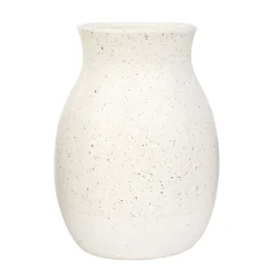 HOMLA Wazon Novo Ceramiczny Ecru 16X16X18 Cm