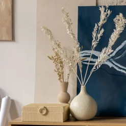 HOMLA Wazon Novo Okragly W Kropki 15X15X21 Cm