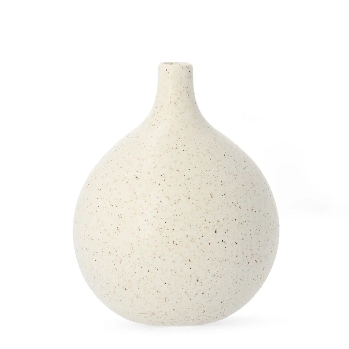 HOMLA Wazon Novo Okragly W Kropki 15X15X21 Cm