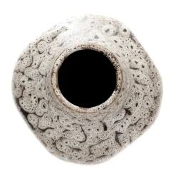 HOMLA Wazon Rufus Ceramiczny Brazowy 14X14X22 Cm