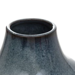 HOMLA Wazon Rufus Ceramiczny Granatowy 14X14X22 Cm