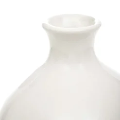 HOMLA Wazon Serena Ceramiczny Z Niebieskimi Kreseczkami 13X13X15 Cm