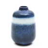 HOMLA Wazon Soleto Ceramiczny Granatowy 15,5X15,5X22 Cm