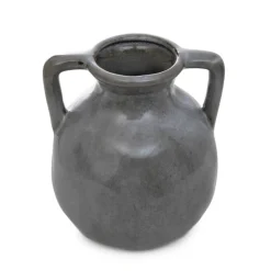 HOMLA Wazon Stelo Ceramiczny Z Uchwytami 13X13X15 Cm