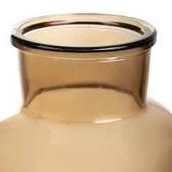 HOMLA Wazon Tenno Szlany Bezowy 14,5X14,5X25,5 Cm
