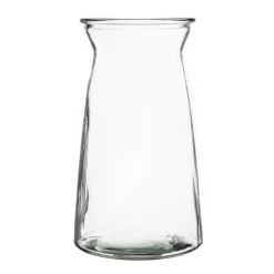 HOMLA Wazon Verre Szklany 13X13X23 Cm
