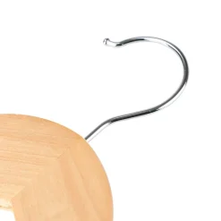 HOMLA Wieszak Na Ubrania Moia 5 Szt. Drewniany 44.5X1.2X23Cm