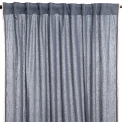 HOMLA Zaslona Della Z Koronka Niebieska 135X250 Cm