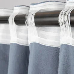 HOMLA Zaslona Della Z Koronka Niebieska 135X250 Cm