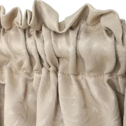 HOMLA Zaslona Elisi Z Wytlaczanym Wzorem Bezowa 140X250 Cm