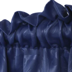 HOMLA Zaslona Elisi Z Wytlaczanym Wzorem Granatowa 140X250 Cm