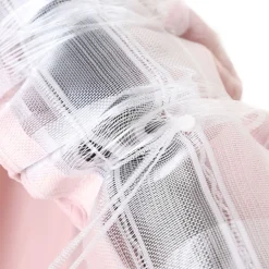 HOMLA Zaslona Fonta Z Wytlaczana Rozowa Faktura 140X250 Cm