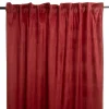 HOMLA Zaslona Patty Welwetowa Bordowa 140X250 Cm