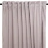 HOMLA Zaslona Talla Zaciemniajaca Velvetowa Szara 140X250 Cm