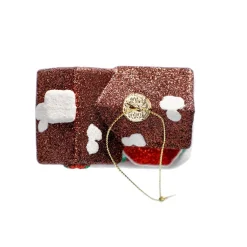 HOMLA Zawieszka Evi Red Domek 8 Cm