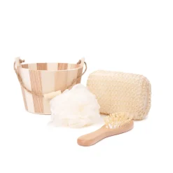 HOMLA Zestaw Akcesoriow Do Pielegnacji Ciala Revital 3 Szt 12X15,5 Cm