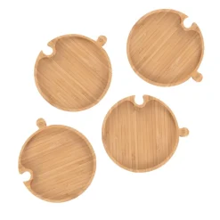 HOMLA Zestaw Bambou Desek Laczonych 4 Szt.