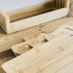 HOMLA Zestaw Desek Bambou Bambusowych 30,5X10Cm