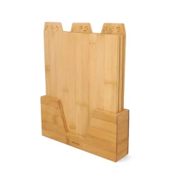 HOMLA Zestaw Desek Bambou Kuchennych 3 Szt.