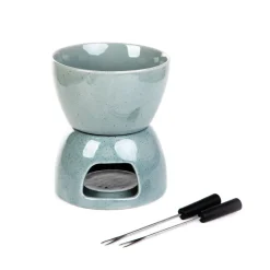 HOMLA Zestaw Do Fondue Tolga Szary 12X14 Cm