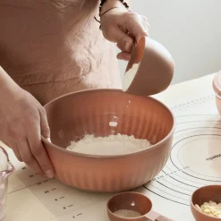 HOMLA Zestaw Easy Bake Misek Z Pokrywkami 4 Szt