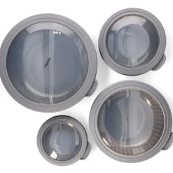 HOMLA Zestaw Easy Cook Misek Z Pokrywkami 4 Szt