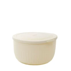 HOMLA Zestaw Kerma Misek Smietankowych Z Pokrywkami 3 Szt