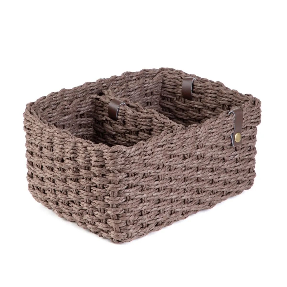 HOMLA Zestaw Koszy Dekoracyjnych Vimet 3 Szt. 25X19X12 Cm 18X13X10 Cm 18X13X10 Cm