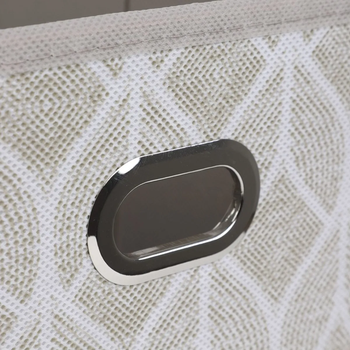 HOMLA Zestaw Koszy Do Przechowywania Nola Bezowych 1X39X27X17 Cm 2X18X26X17 Cm